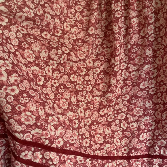 Vintage Pink Floral Quilted Vest and Skirt Set - Picture 10 of 10